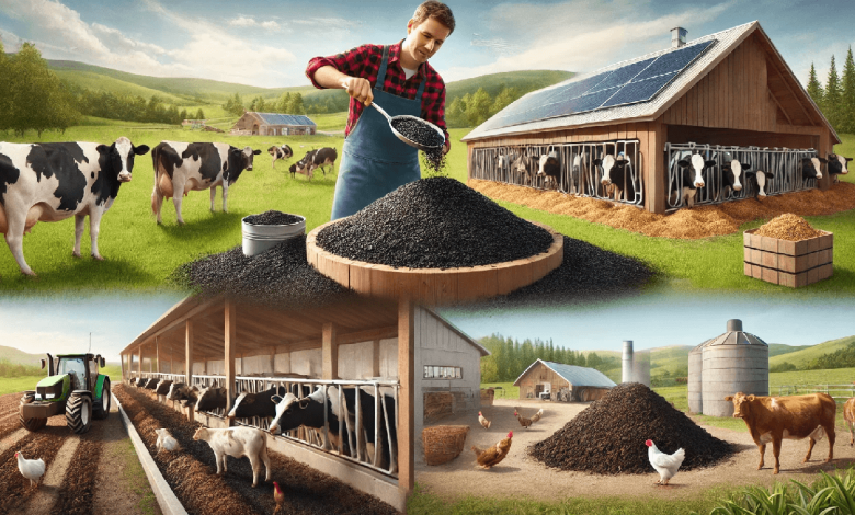 Biochar in Livestock Farming: Health & Sustainability