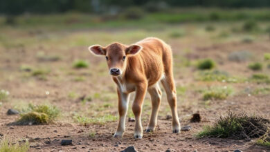 Young Calf Born 'immunologically naïve'