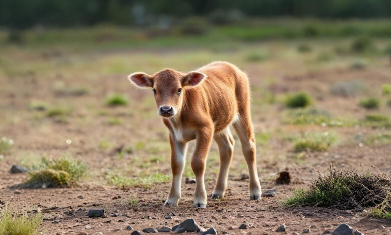 Young Calf Born 'immunologically naïve'